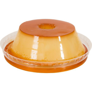 Pote Descartavel Forma De Pudim 250ml C/tampa