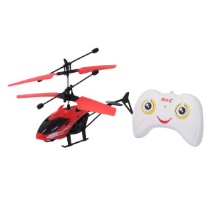 Brinquedo Turma Da Mônica Helicóptero Remoto Sensor De Movimento 12 Cm - Caixa Litografada