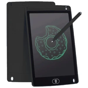 Brinquedo Tablet Mágico Digital Preto 22 Cm - Caixa Litografada