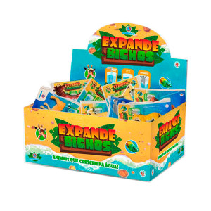 Expande Bichos - Brinquedo Que Cresce Na água