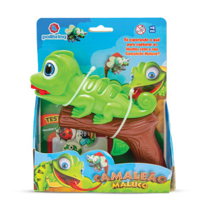 Jogo Game Brinq Camaleão Maluco 16 Cm - Caixa Aberta