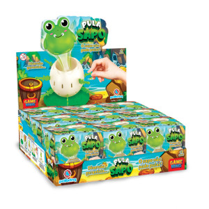 Jogo Game Brinq Pula Sapo 10 Cm - Display