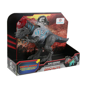 Brinquedo Dinossauro Interativo Dino Alive 27 Cm - Caixa Aberta