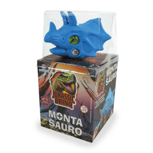 Brinquedo Dinossauro De Montar 10 Cm - Caixa Litografada