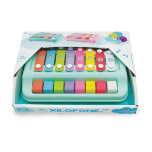 Primeira Infância Polibaby Xilofone Sensorial 18 Cm - Caixa Litografada