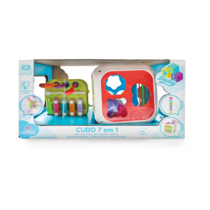 Cubo Educativo 7 Em 1 Para Bebê