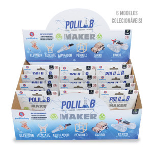 Faz De Conta Educaplay Kit Cientista Polilab 14 Cm - Display