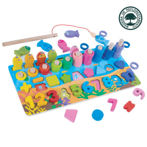 Educativo Educaplay Tabuleiro Somar E Brincar 31 Cm - Caixa Litografada