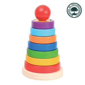 Educativo Educaplay Torre Multi Encaixe 10 Cm - Caixa Litografada