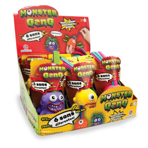 Brinquedo Bonecos Monster Gang 8 Cm - Display