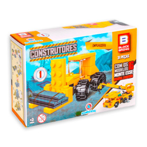 Blocos De Montar Play Blok Blocos Construtores 15 Cm - Caixa Litografada