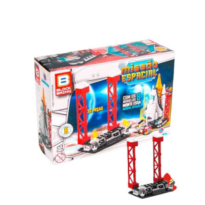 Blocos De Montar Missão Espacial Blockbrinq