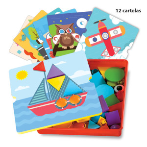 Educativo Educaplay Jogo Siga As Formas 29 Cm - Caixa Litografada