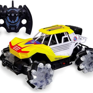 Carrinho Off-road Com Controle Remoto E Rodas Giratórias