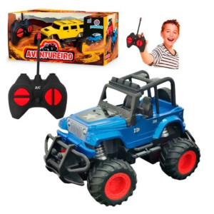 Jipe Aventureiro Com Controle Remoto Off-road
