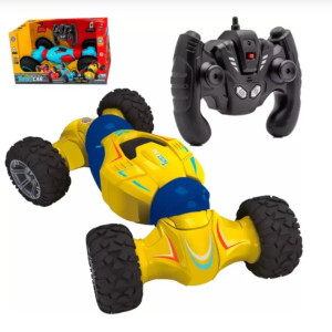 Carrinho Radical Amarelo Reversível Com Controle