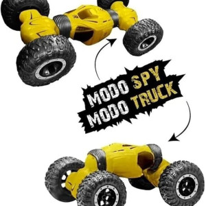 Carrinho Amarelo 2 Em 1 Com Controle Remoto