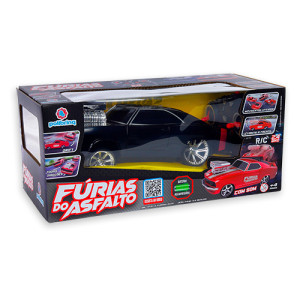 Carro Fúrias Do Asfalto Com Controle Remoto E Som