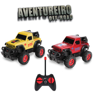 Jipe Controle Remoto Aventureiro Off-road