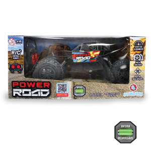 Veículo Controle Remoto Carrinho Power Road 12 Cm - Caixa Litografada