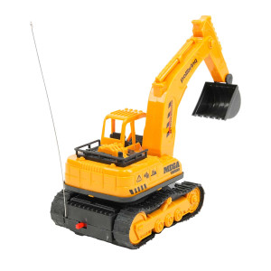 Veículo Controle Remoto Retroescavadeira 22 Cm - Caixa Litografada