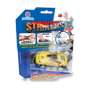 Veículo Rodas Livres Carrinho Strikers 17 Cm - Blister