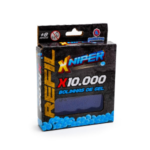 Lançador Refil Xniper 9 Cm - Caixa Litografada