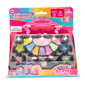 Beleza Make Brinq Maleta De Maquiagem 17 Cm - Caixa Aberta