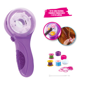 Beleza Make Brinq Máquina De Trançar Cabelo 20 Cm - Caixa Litografada