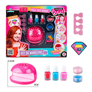 Beleza Make Brinq Kit De Manicure 29 Cm - Caixa Litografada