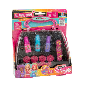 Beleza Make Brinq Salão De Unhas 16 Cm - Caixa Aberta