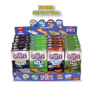 Jogo Mini Esportes 8 Cm - Display