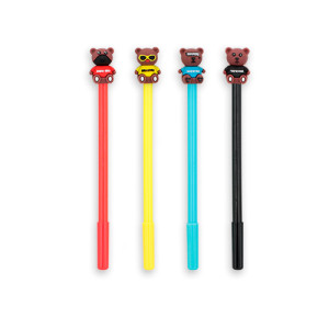 Papelaria School Brinq Caneta Multicolorida Pets 2 Cm - Display