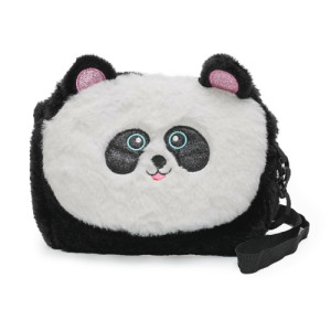 Papelaria Hug Me Up Bolsa Lateral Panda 24 Cm - Tipo De Embalagem: Sem Embalagem