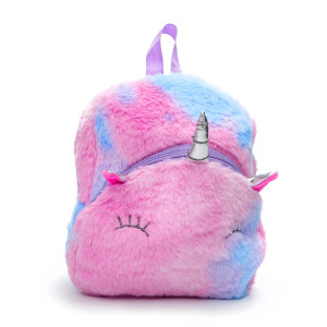 Papelaria School Brinq Mochila De Pelúcia Unicórnio 22 Cm - Tipo De Embalagem: Sem Embalagem