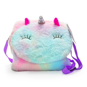 Papelaria Hug Me Up Bolsa Lateral Unicórnio 27 Cm - Sem Embalagem
