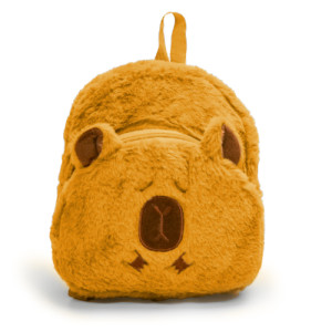 Papelaria School Brinq Mochila Capivara 24 Cm - Tipo De Embalagem: Sem Embalagem