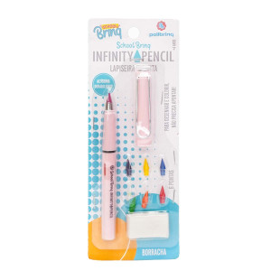 Papelaria School Brinq Lapiseira Infinita 8 Cm - Display