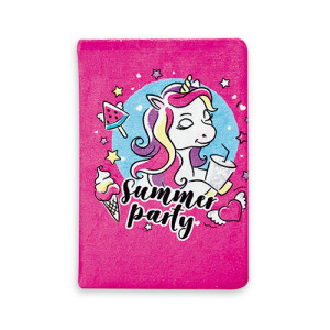Papelaria School Brinq Caderno Unicórnio 14 Cm - Display