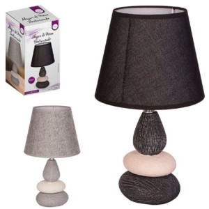 Abajur De Mesa Bivolt Texturizado 35 Cm-844082