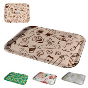 Bandeja Antiderrapante Retangular Estampada 45 X 35 Cm-843976