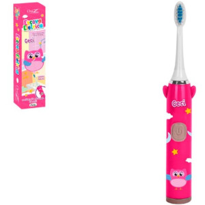 Escova Dental Elétrica Infantil Formato Coruja-844186