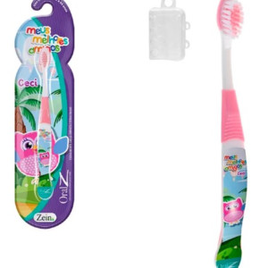 Escova Dental Infantil Estampa Coruja-843871