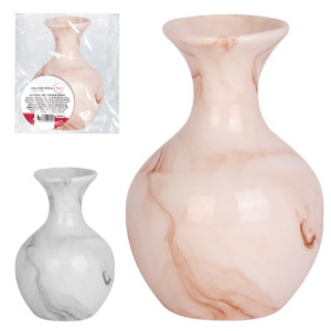 Vaso De Cerâmica Estilo Mármore 10 Cm-844070