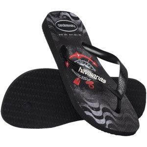 Chinelo Havaianas Masculino Top Corinthians 39/0 Preto-123103-74633