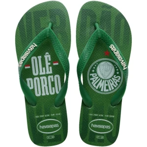 Chinelo Havaianas Masculino Top Palmeiras 39/0 Verde