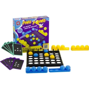 Jogo Diverso Ping Pong  A Partir De 5 Anos