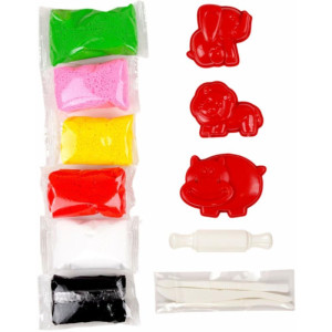 Massa De Eva 6 Cores Sor. Safari 60g-122933-52321