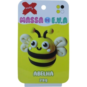 Massa De Eva Abelha C/04 Cores 28 G