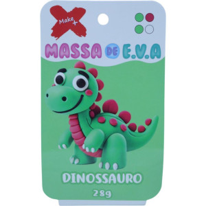 Massa De Eva Dinossauro C/04 Cores 28 G-122917-31828